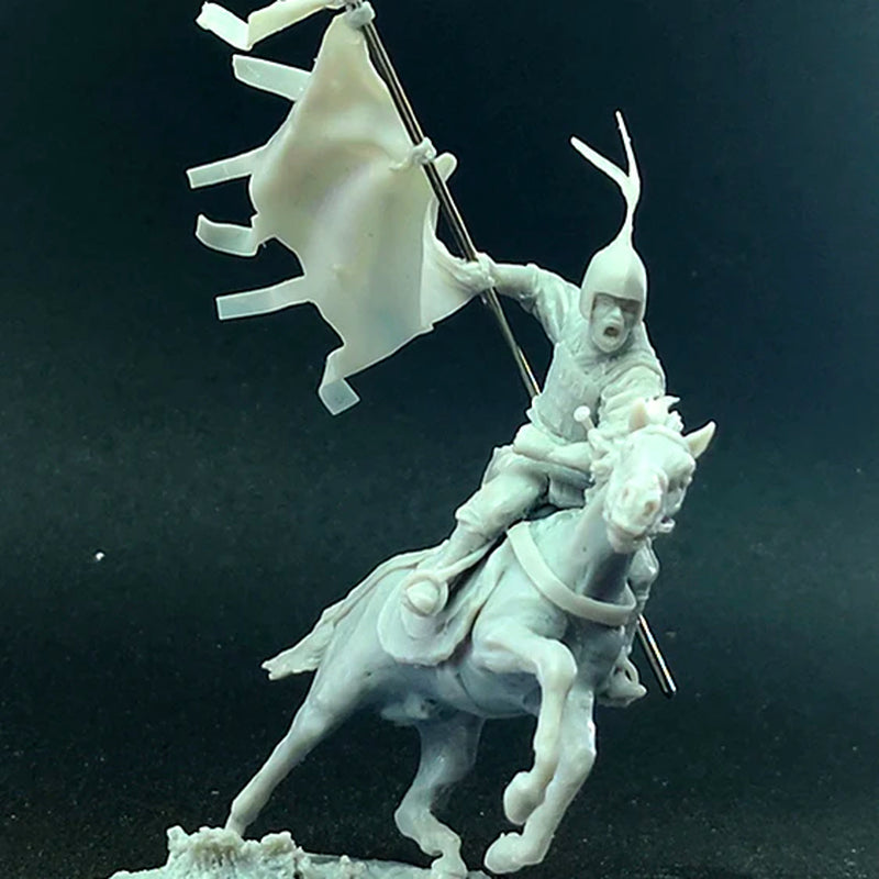 1/56 Resin Soldier Model Kits Figure Colorless and Self-Assembled GD-5601