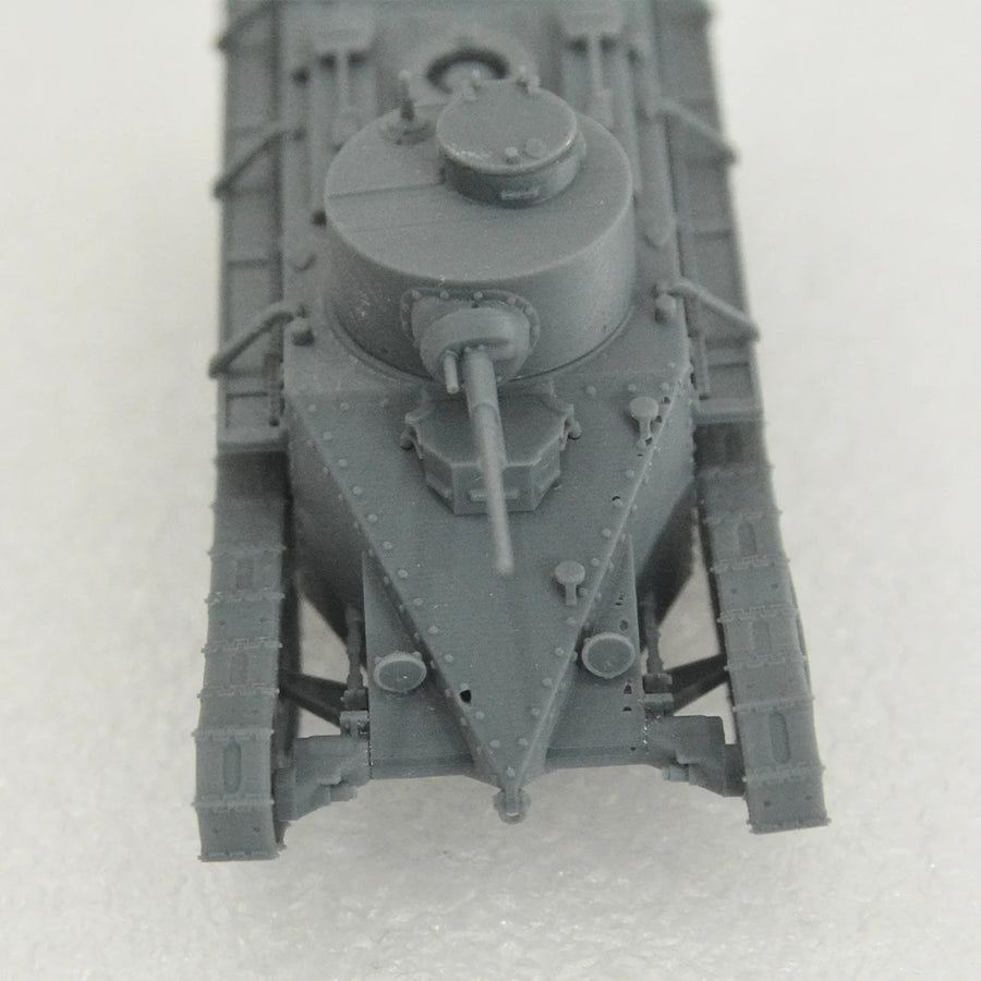 WWII Soviet BT-7 Light Tank 1/56 Resin Vehicle Kit - resin model view 3