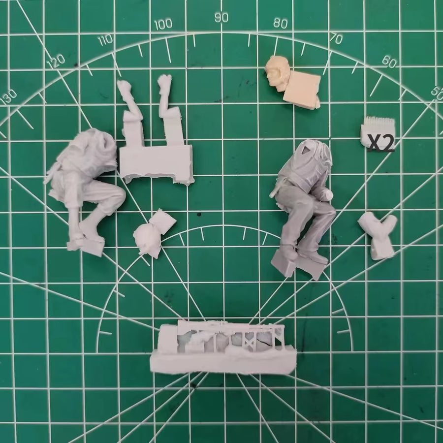 Vietnam War US Army Infantry Set 1/35 Resin Figures (Pre-Painted) - resin model view 2