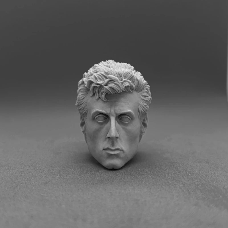 1/6 Scale Resin Diecast Head Sculpture Model Movie Characters Collection Head Carving Fit 12'' Action Figure Unpainted