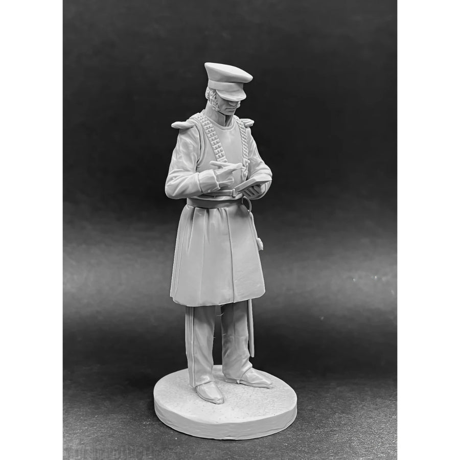 54Mm Resin Unpainted Model Kit, Military Theme, Russian Guards Engineer Battalion Officer Unassembled and Unpainted GK