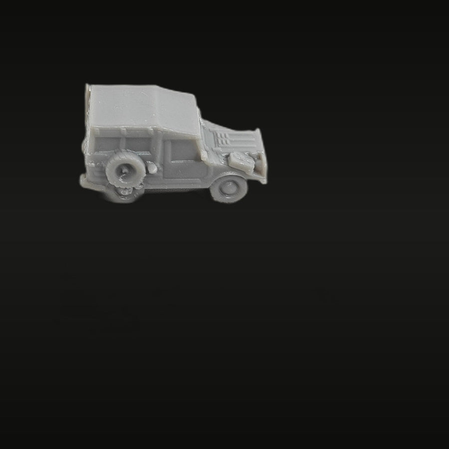 DKW Munga Military Utility Vehicle 1/144 Scale Resin Kit - unpainted resin model kit