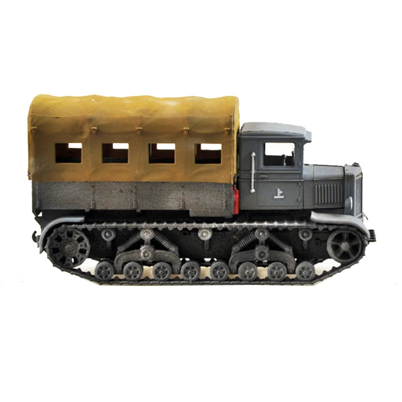 Easymodel 35113 1/72 Soviet Army Voroshilov Artillery Tractor Finished Military Static Plastic Model Collection or Gift