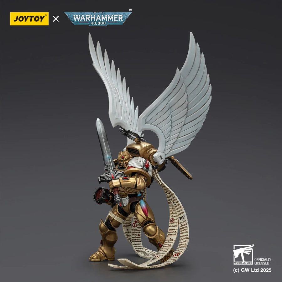 Warhammer 40K 1/18 Blood Angels the Sanguinor with Encarmine Broadsword Soldier 12.5CM Figurine Action Figure Model Dolls