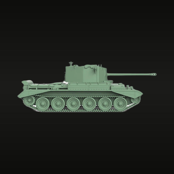 WWII British Challenger A30 Medium Tank 1/56 Resin Vehicle Kit