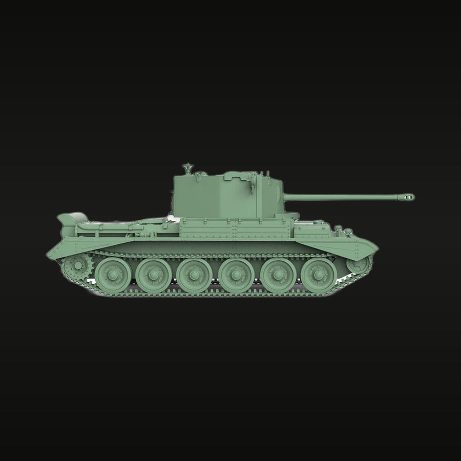 WWII British Challenger A30 Medium Tank 1/56 Resin Vehicle Kit - unpainted resin model kit