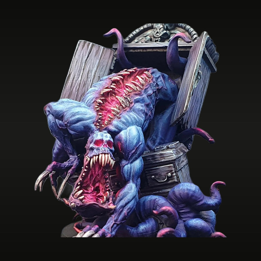 Eldritch Cupboard Monster Resin Figure Kit - Tabletop Gaming - unpainted resin model kit