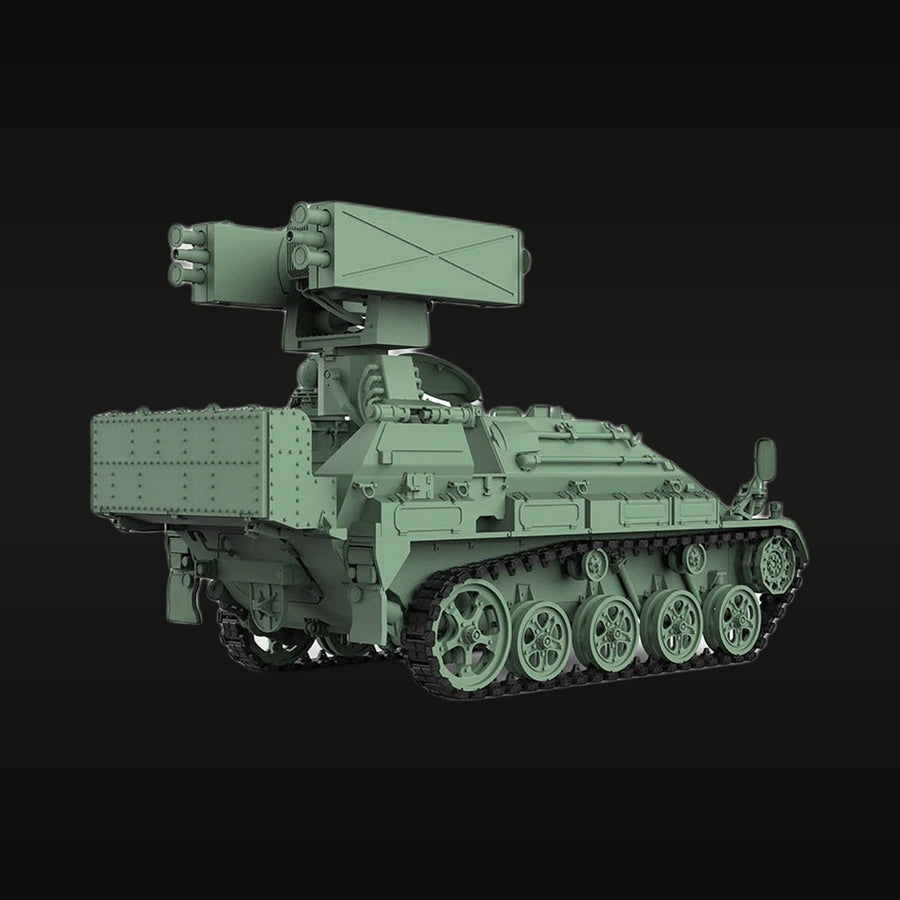 Soviet Strela-10 (SA-13 Gopher) Air Defence System 1/35 Resin Vehicle Kit - unpainted resin model kit