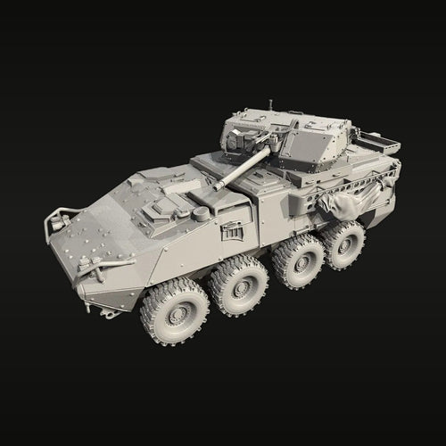 Stryker 8-Wheeled Armored Vehicle 1/72 Resin Model Kit