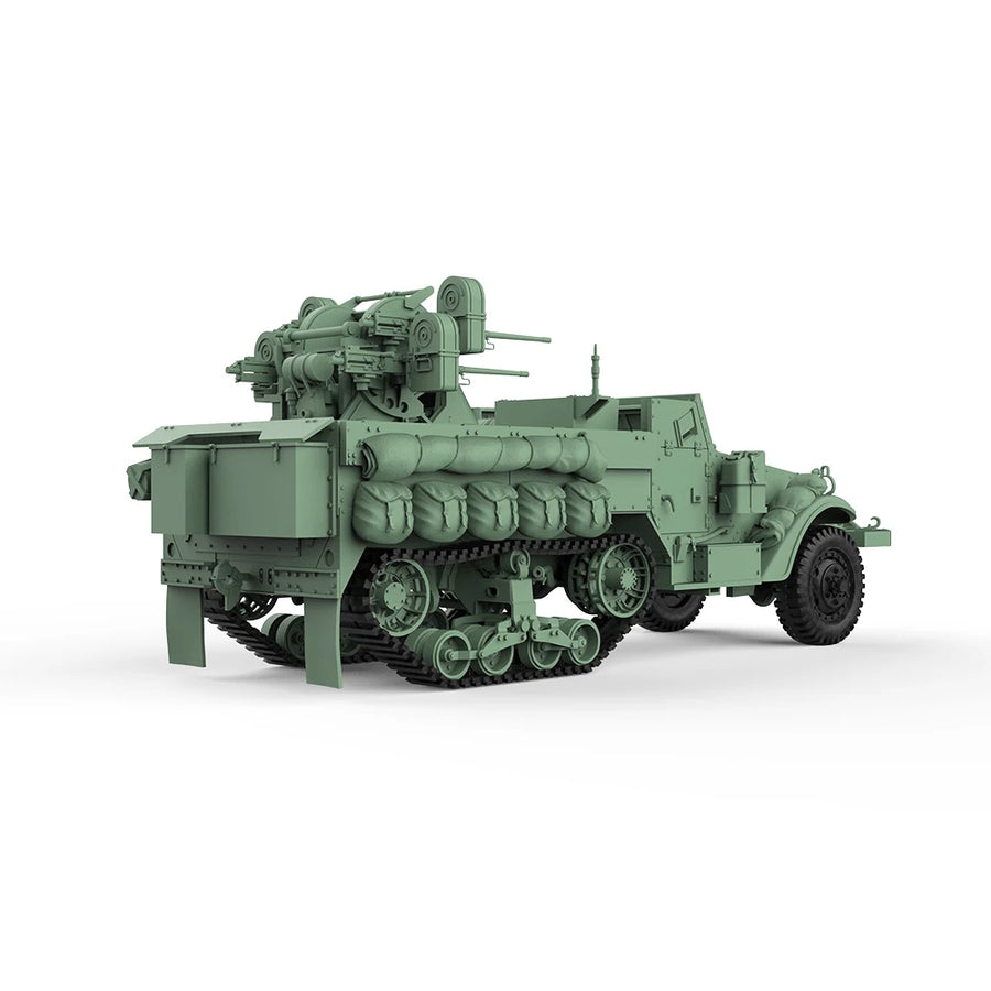 US M16 Multiple Gun Motor Carriage MRY-SFW SS552 1/56 1/72 1/100 15Mm Wargaming 28Mm Military Model Kit