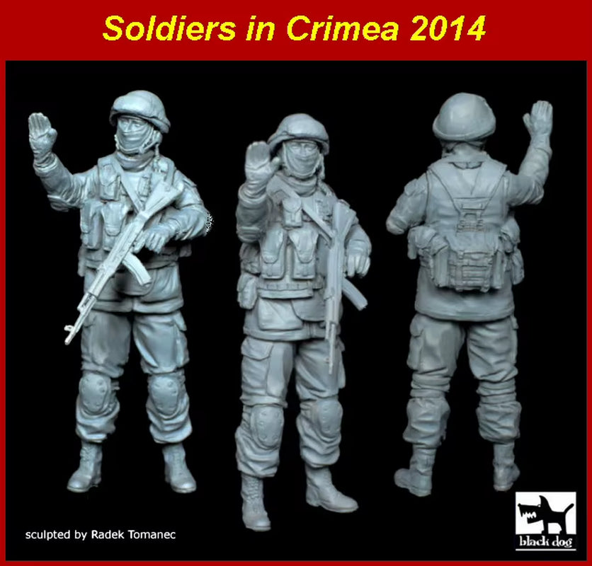 1/35 Model Kit Resin Kit 35520 Soldiers in Crimea