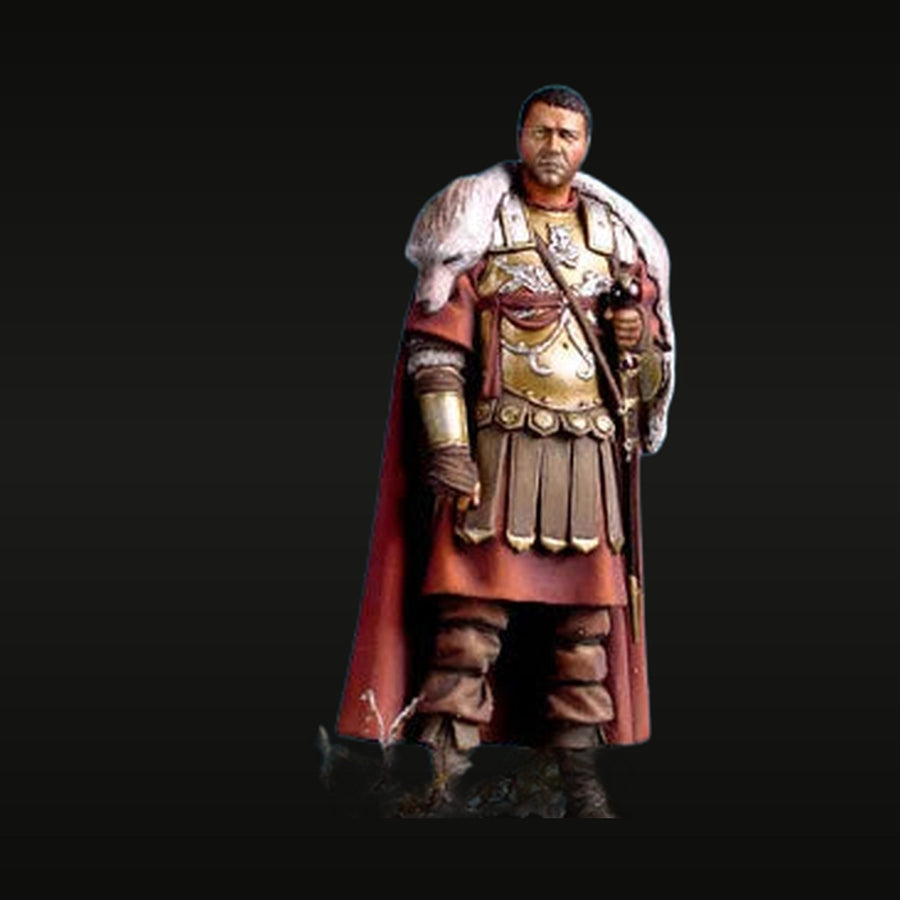 Ancient Roman General with Gladius 54mm Resin Bust Kit - unpainted resin model kit