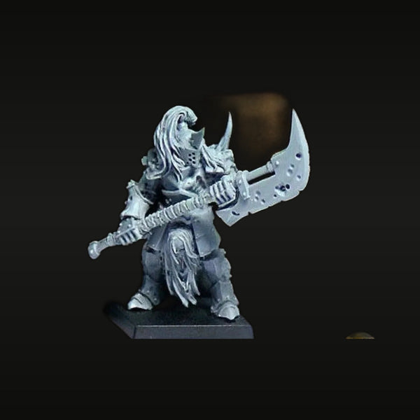 Champion of Pestilence Warhunt 28mm Resin Figure Kit