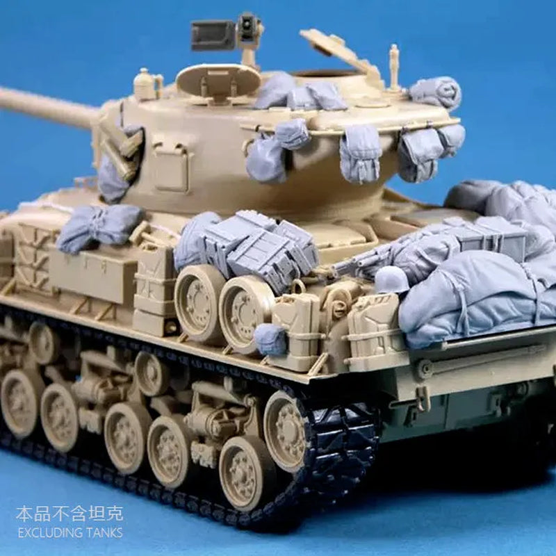 1/35 Vehicle Rope Coils Detail Set (Resin Accessory) - resin model view 4