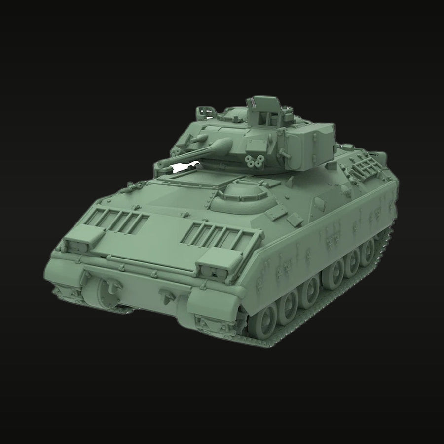Modern US M2/M3 Bradley Infantry Fighting Vehicle 1/144 Resin Model Kit - unpainted resin model kit