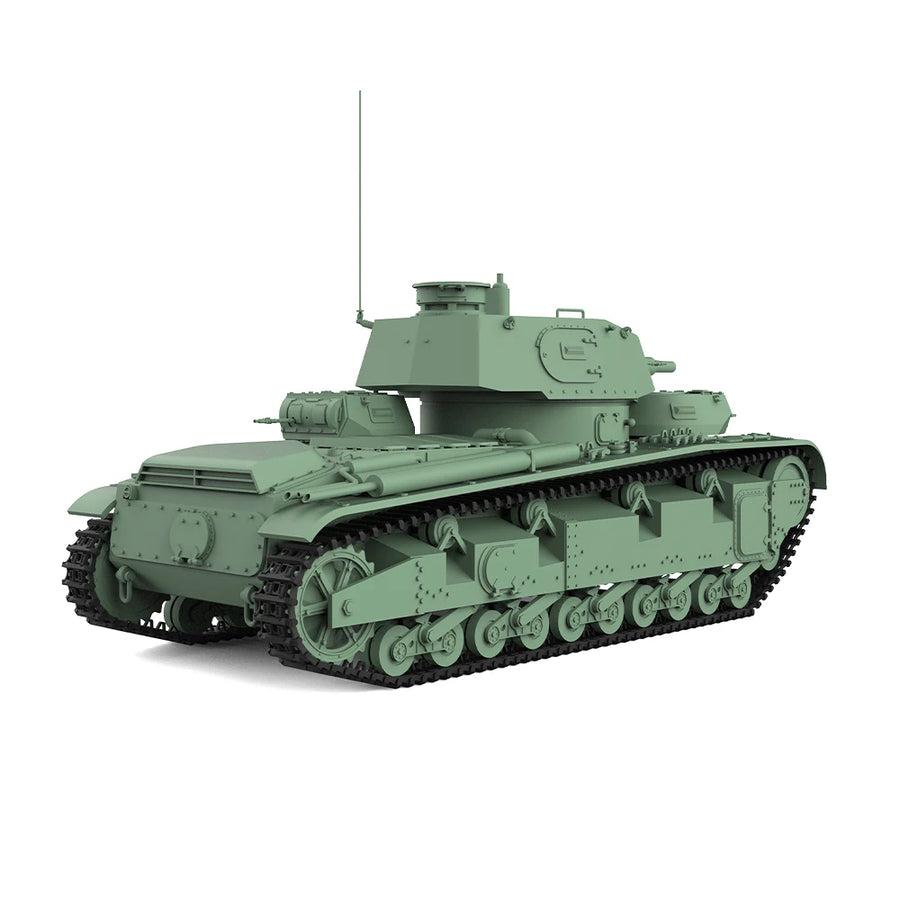 WWII T-35 Soviet Heavy Multi-Turret Tank 1/56 Resin Vehicle Kit - resin model view 4