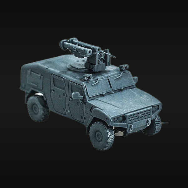 Modern Light Armored Vehicle Twin Weapon Turret 1/56 Resin Kit