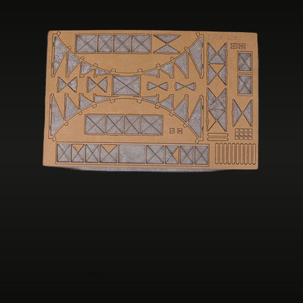 Steel Truss Railway Bridge 1/87 Resin Terrain Diorama Kit
