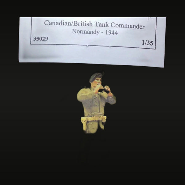 Canadian Tank Commander Normandy 1944 - 1/35 Resin Figure Kit