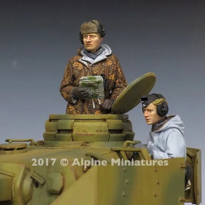 1/35 Resin Model Figure GK, Military Theme ，Unassembled and Unpainted Kit