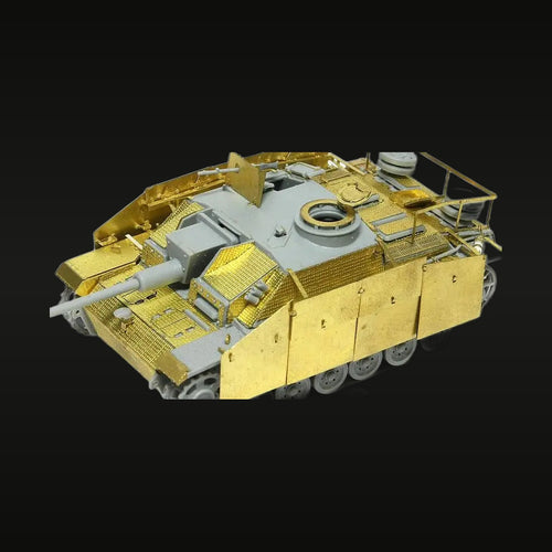 WWII German StuG III Ausf.G 1/72 Resin Model Kit with PE Parts