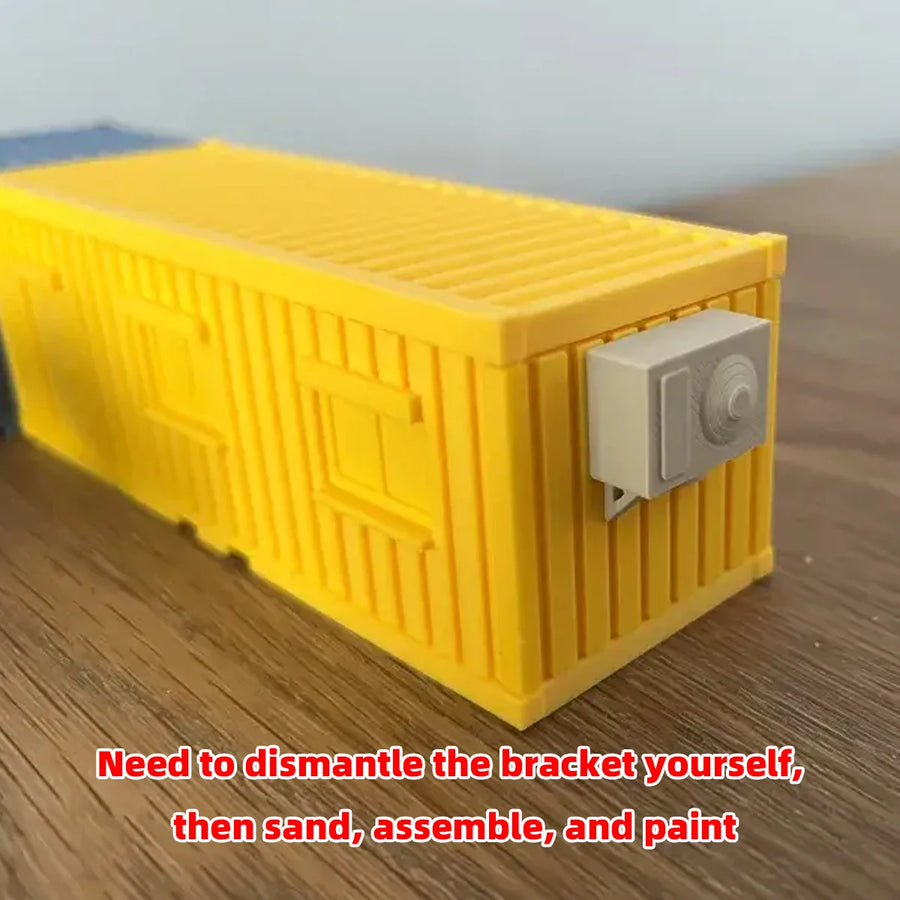 Air Conditioner Central Air Conditioning Air Cooler for House Factory Shop Sand Table Diorama Scale Model Kit 1/35/48/64/72/87