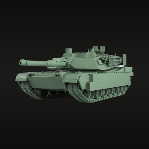 US M1A2 Abrams Main Battle Tank 1/56 Scale Resin Model Kit