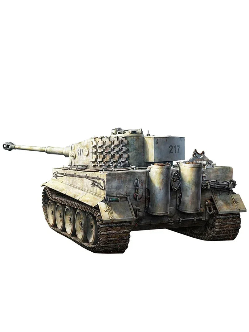 Ryefield Model 1/35 Diy Toys RM-5010 Tiger 1 Heavy Tank Medium Type,(Full Internal Kit)-Scale Model Kit