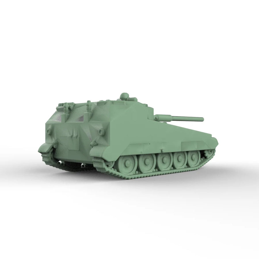 1/220 1/160 1/87 MRY-SFW SS869 Railway Military Model Kit Sweden IKV90 Tank Destroyer