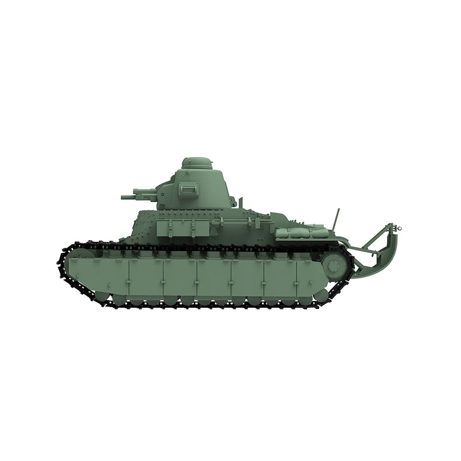 France D1 Light Tank ST2 Turret &47Mm SA34 Gun MRY-SFW SS811 1/56 1/72 1/100 15Mm Wargaming 28Mm Military Model Kit