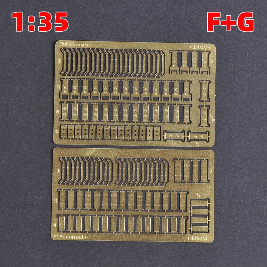 1/35 Photo Eatch PE Scale Model Kit Metal Material Bucket Pail Sand Table Diorama Models Suits for Tank Vehicle Modified Part