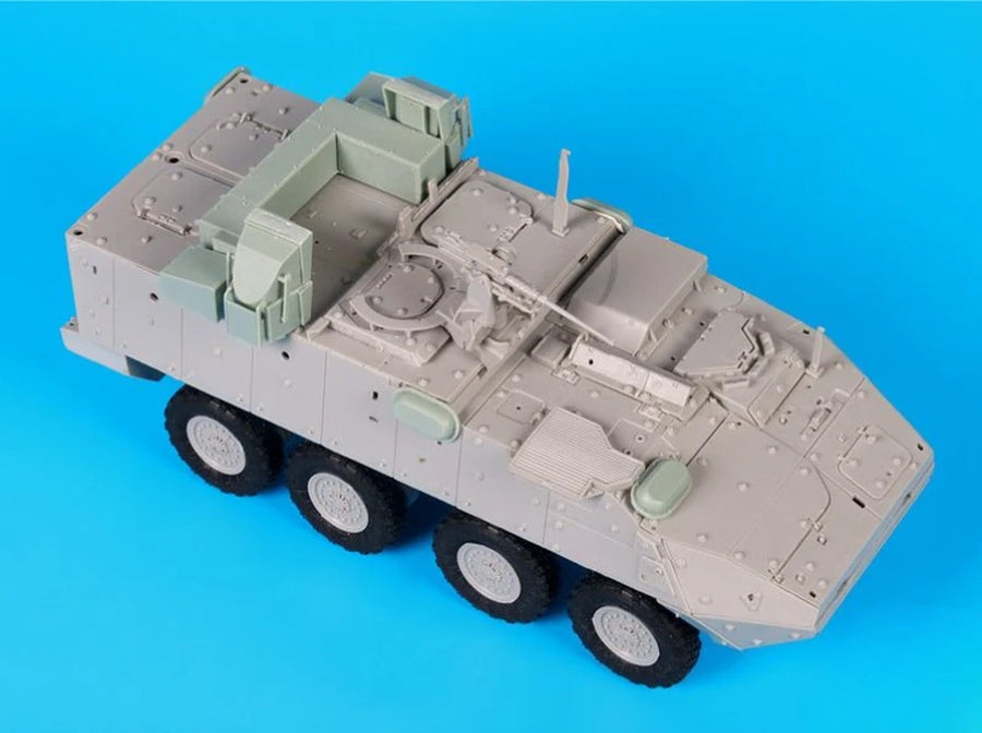 1/35 Scale Die-Cast Resin Model Assembled Kit IDF Stryker Accessories Set (No Tank) Unassembled and Unpainted