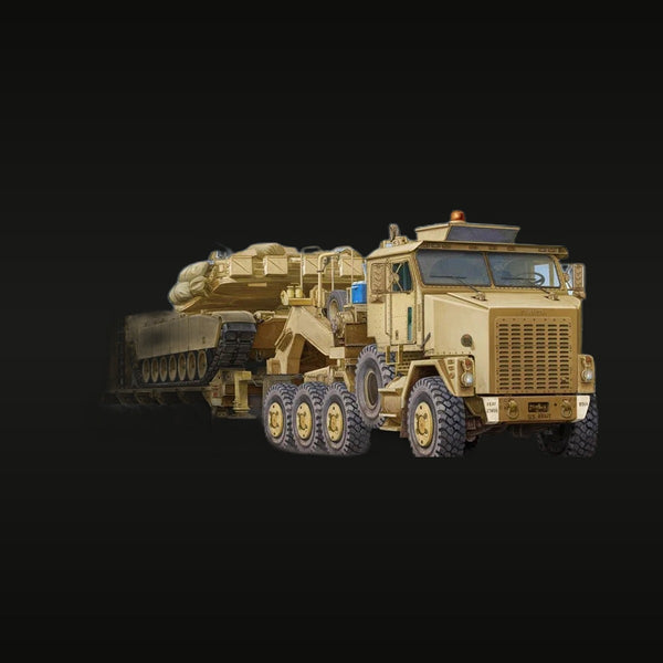 Modern US M1070 Heavy Equipment Transporter HET 1/35 Resin Vehicle Kit