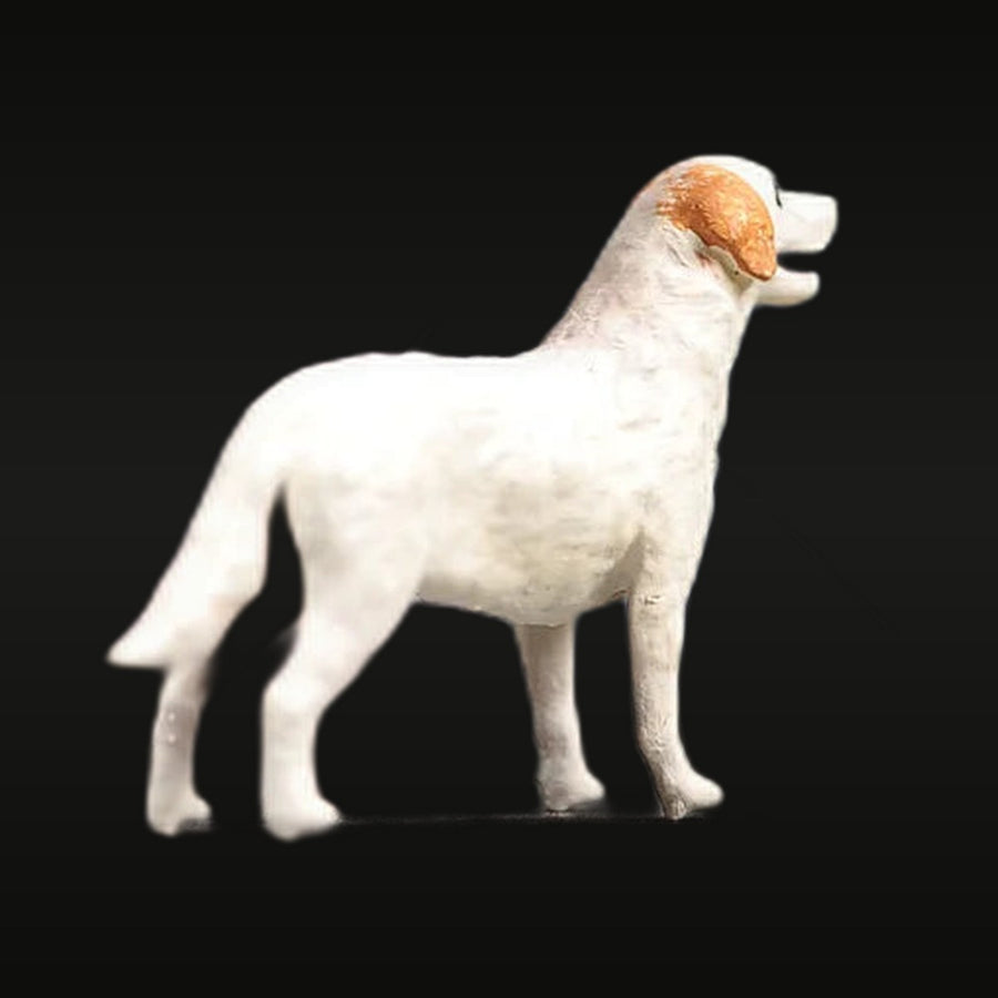 Labrador Retriever Dog 1/64 Resin Miniature Figure for Diorama - unpainted resin model kit