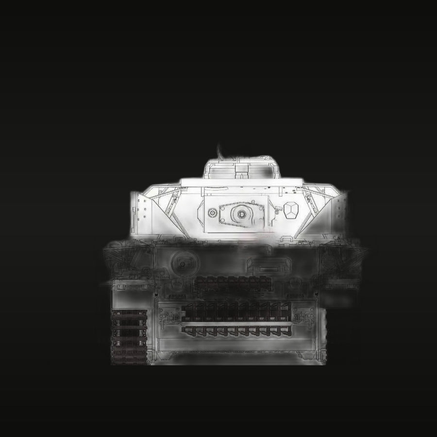 Pz.Kpfw. III/IV Early Production Medium Tank 1/35 Resin Model Kit - unpainted resin model kit