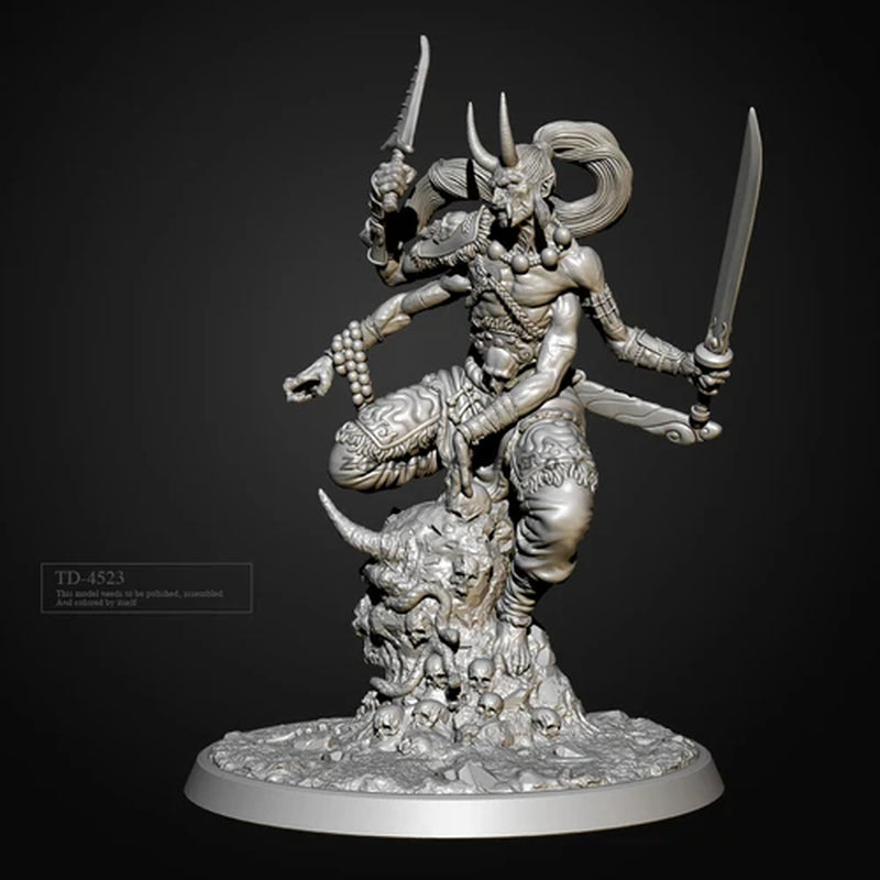 38Mm 50Mm 75Mmresin Model Kits Figure Colorless and Self-Assembled（3D Printing ） TD-4523/3D