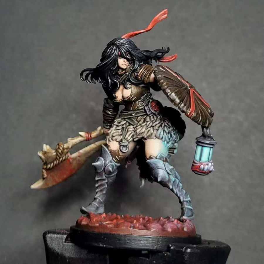 Model Kit Resin Kit Kingdom Death Echoes of Death 28355 Unassembled Sculpture for Hobbyists