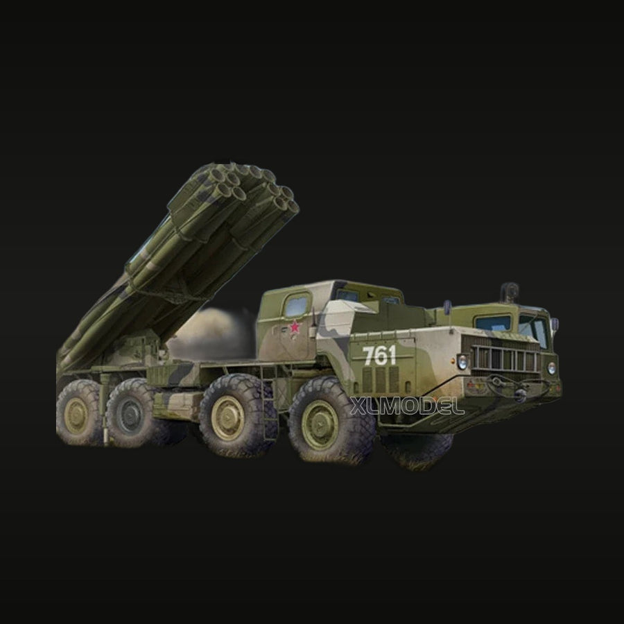 Modern Russian BM-30 Smerch Multiple Rocket Launcher 1/35 Resin Kit - unpainted resin model kit
