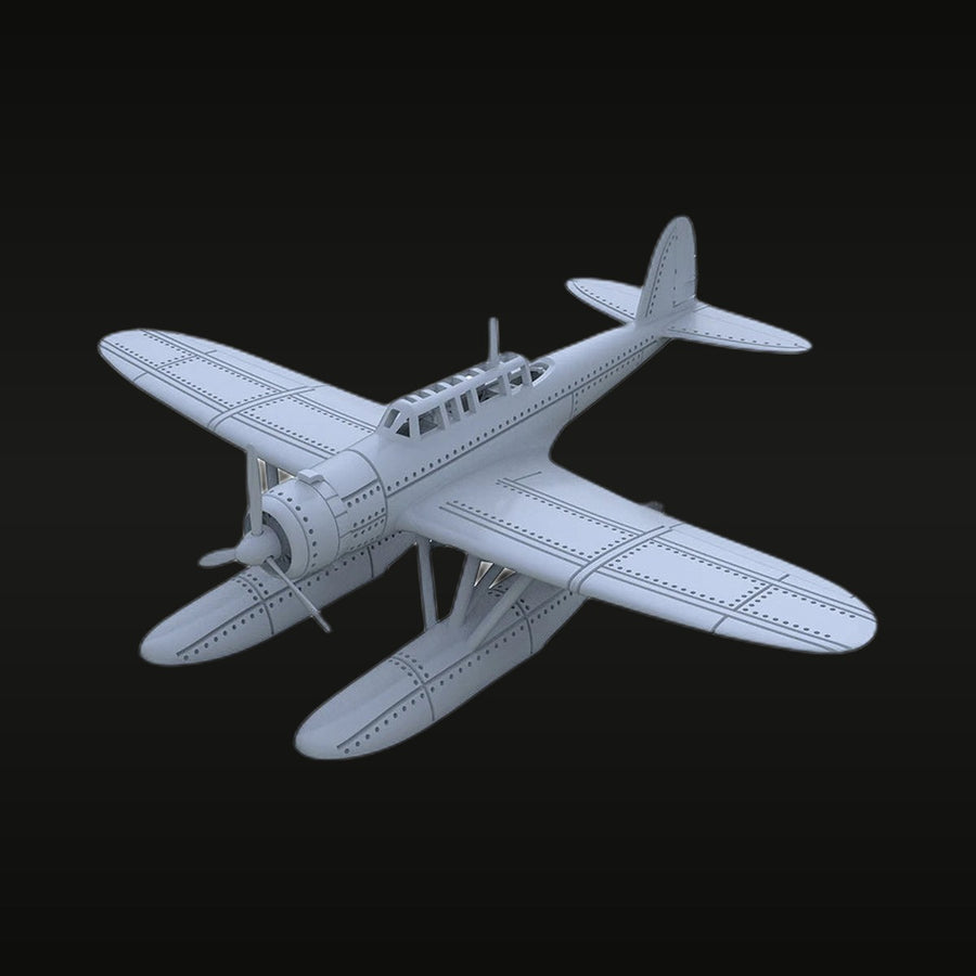 Japan E13A1 Type 0 Reconnaissance Seaplane 1/144 Resin Kit - unpainted resin model kit