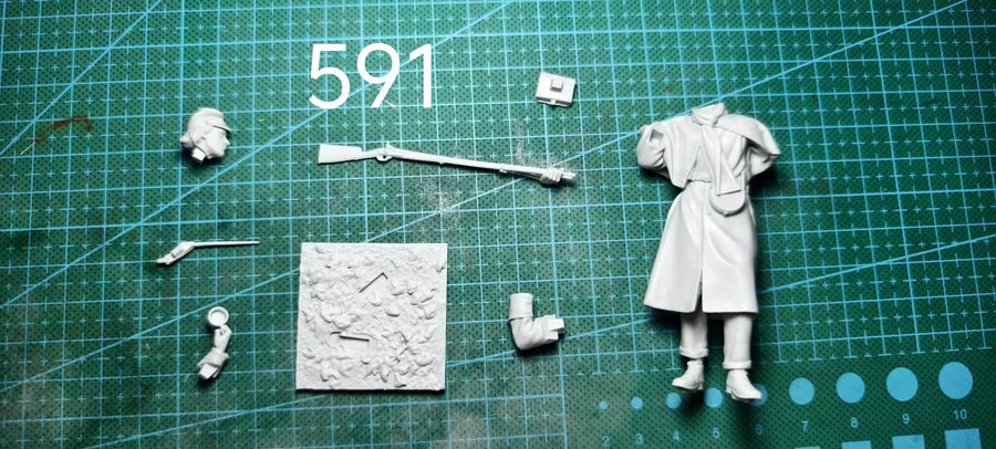1/24 , Resin Model Figure GK， Unassembled and Unpainted Kit