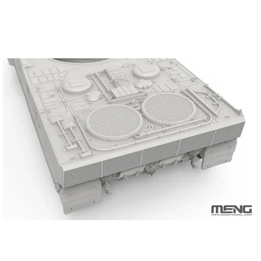 72-009 1:72 Leopard 2 A4 Howitzer German Main Battle Custom Collectible Children Toy Birthday Gift by MENG MODEL Assembly Kit