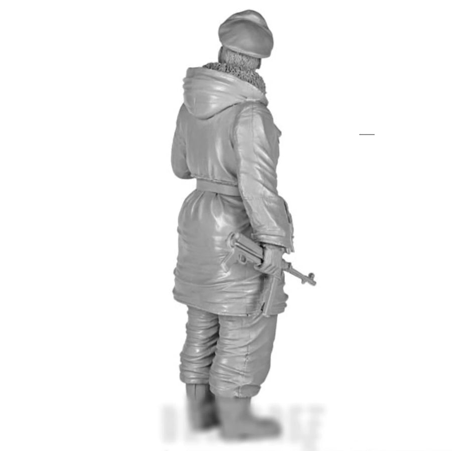 1/16 Resin Model Figure GK, Military Theme ，Unassembled and Unpainted Kit