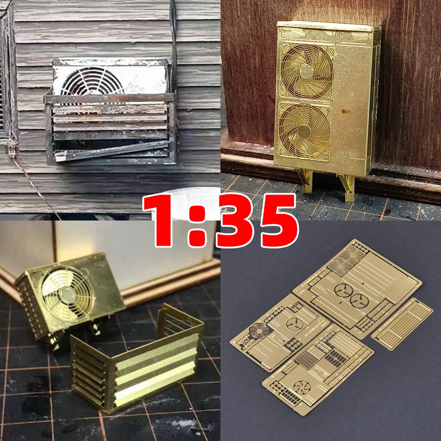 1/35 Tank Interior Instrument Panel (Resin Accessory) - resin model view 2