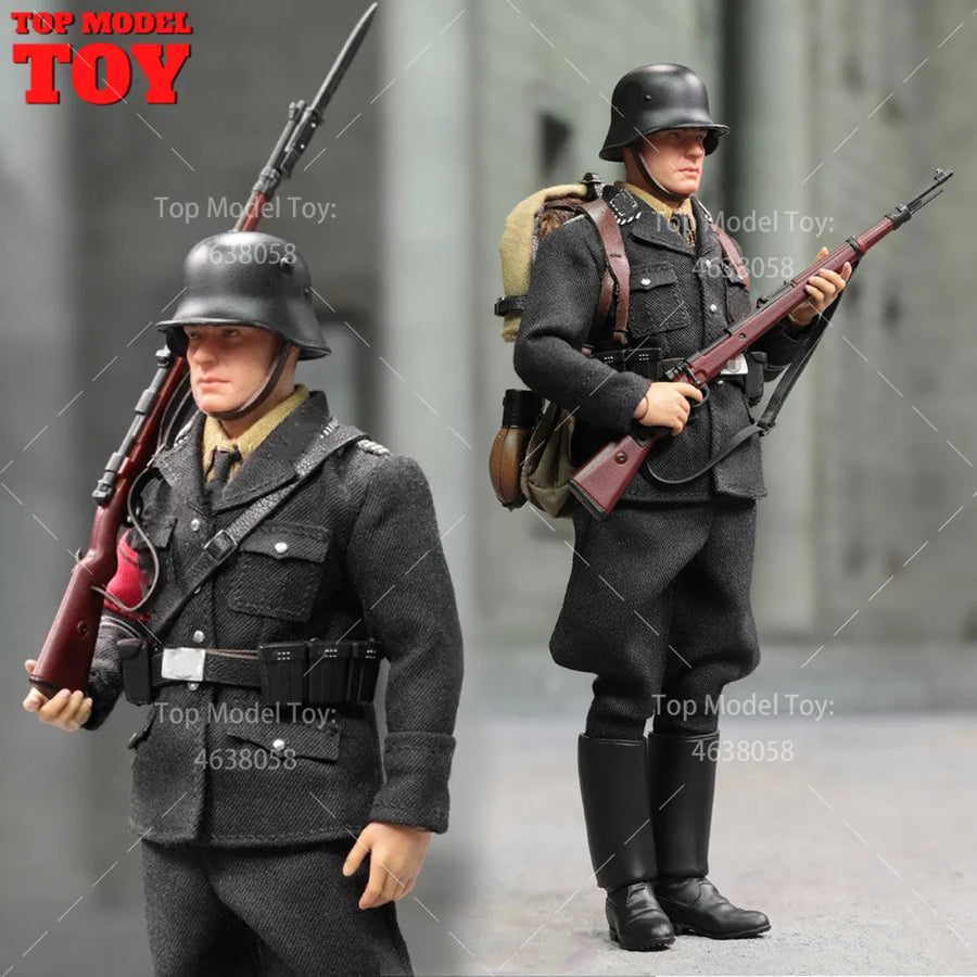 DID 3R TG80005 1/12 Small Empire Series WWII German Salute Soldiers Male Full Set Model 6‘’ Action Figure for Collection