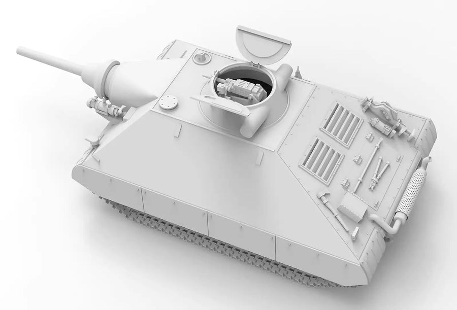 WWII German Panzer VIII Maus Super Heavy Tank 324 1/35 Resin Vehicle Kit - resin model view 2