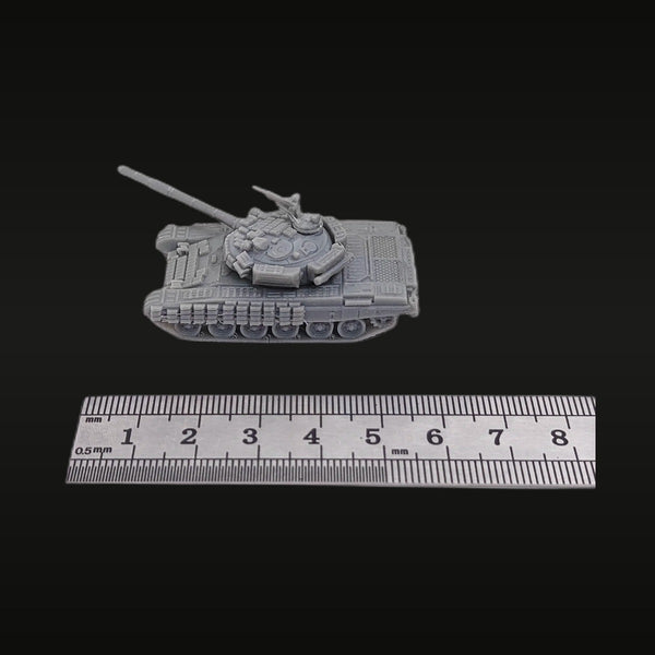 Soviet T-72BV Main Battle Tank 1/144 Resin Vehicle Kit