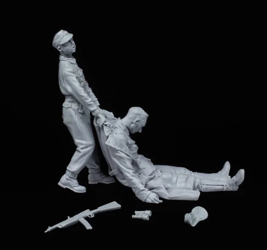 1/35 Resin Model Figure GK， Unassembled and Unpainted Kit