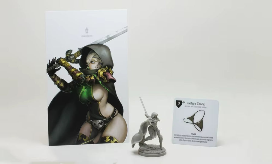 30Mm Resin Model Figure Gk，Female Role， Unassembled and Unpainted Kit