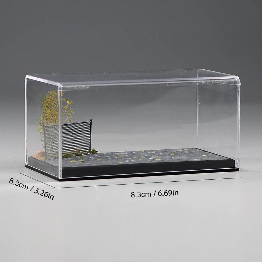 ANT Wild Withered Grass Scene Platform with Cover Suitable for 1/64 and 1/43 Car Models Miniature Figure Model Scene Accessorie