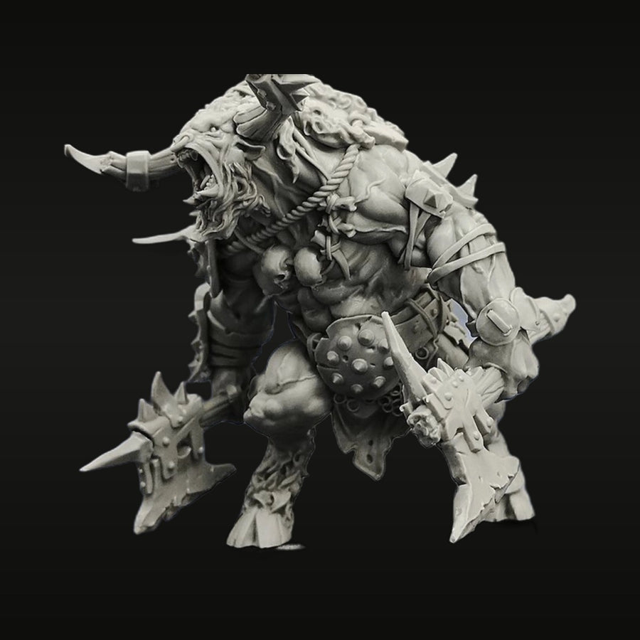 Chaos Demon Beast Warrior Resin Figure Kit - unpainted resin model kit